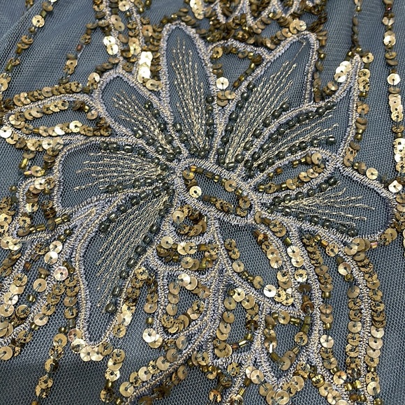 Aidan Maddox beaded cocktail dress size 0 - Picture 16 of 17